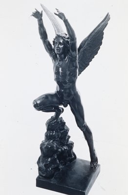 Dokumentasi “Icarus Making Trial of His Wings”; Bronze, casting history and edition size unknown. Minneapolis Institute of Art.