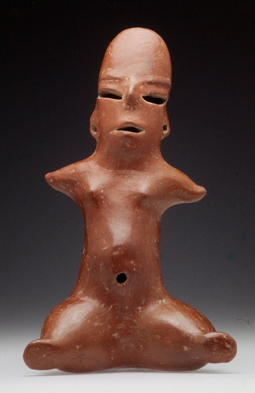 Seated figure, 8th century BCE