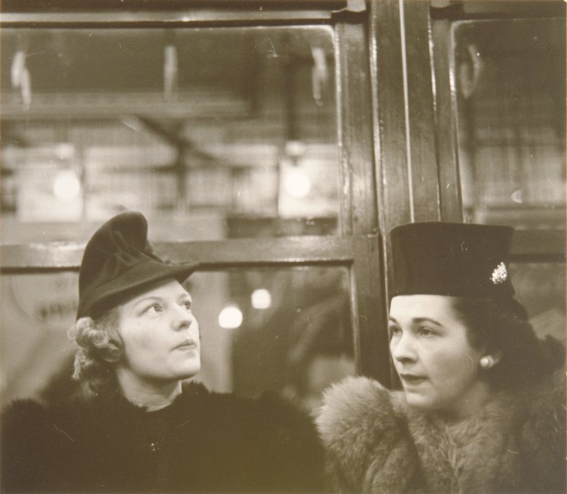 Subway Portrait, Walker Evans, 1938–41
