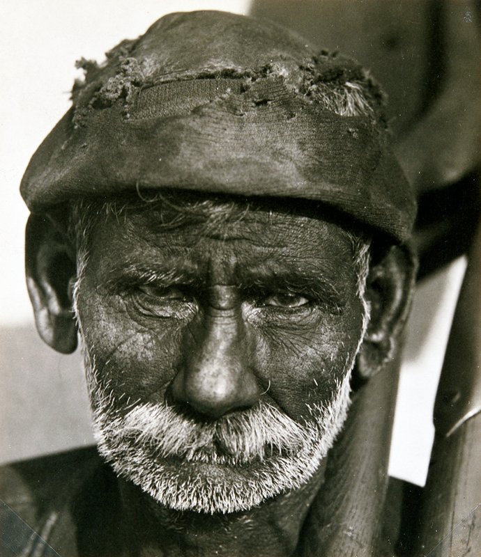 Coal Dock Worker, Havana, Cuba, Walker Evans, 1933