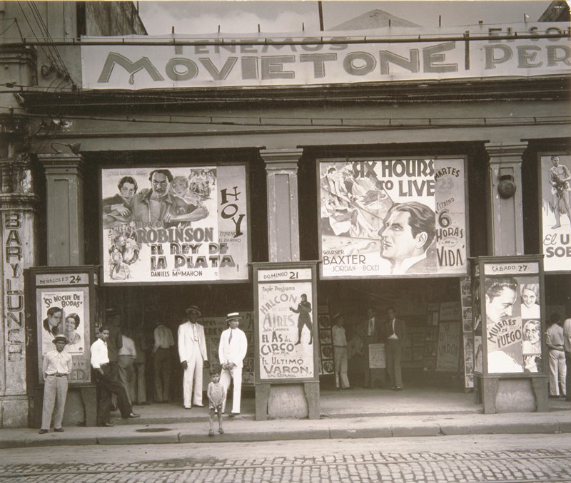 Cinema, Havana, Cuba, Walker Evans, 1933