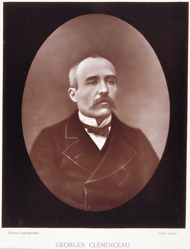 Georges Clémenceau, Etienne Carjat, 1879