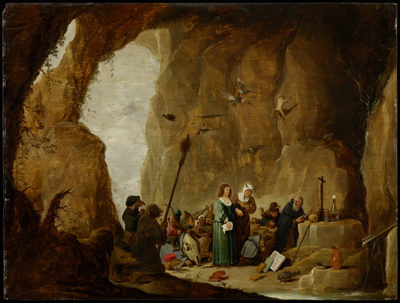 The Temptation of St. Anthony, David Teniers, the Younger, 17th century