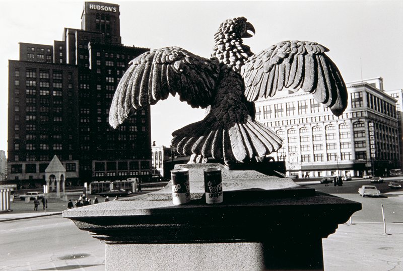 To Michigan Soldiers and Sailors, Campus Martius, Detroit, Michigan, Lee Friedlander, 1972