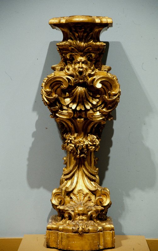 Pedestal, attributed to Filippo Parodi, late 17th century
