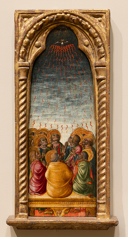 Pentecost, Bartolomeo di Tommaso, c. 1440