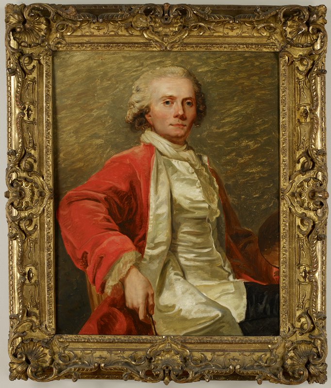Self-Portrait, Jean-Laurent Mosnier, 1786