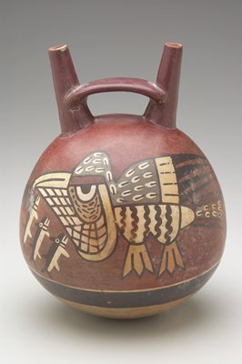 Dokumentasi “Double spout jar”; Polychromed earthenware. Minneapolis Institute of Art.