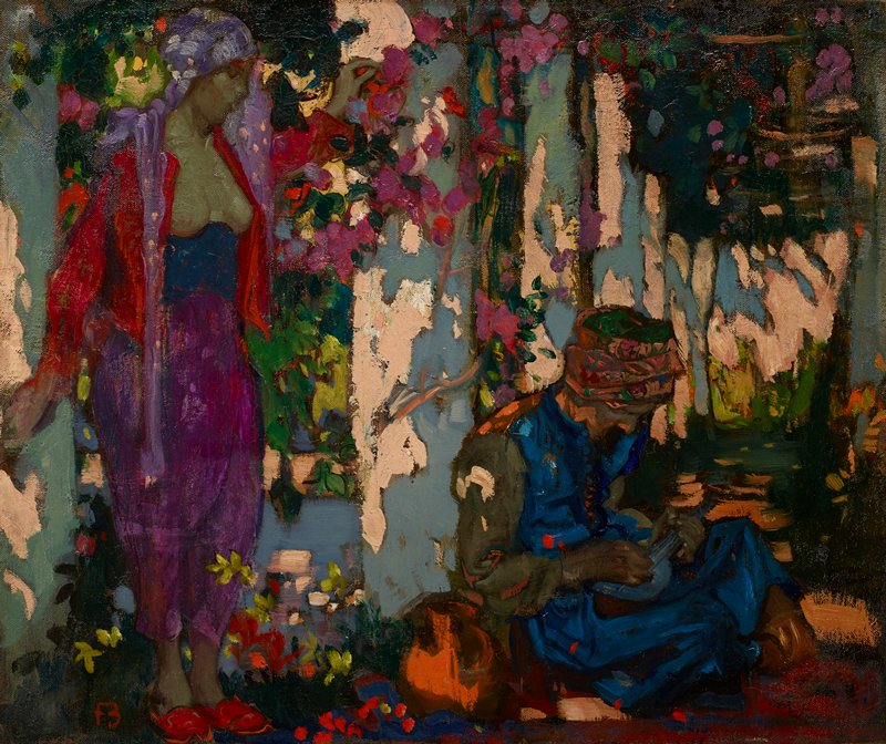 Illustration for Canto XI of the 'Rubáiyaát of Omar Khayyám', Frank William Brangwyn, c. 1912