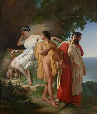 Dokumentasi “Telemachus and Eucharis”; Oil on canvas. Minneapolis Institute of Art.