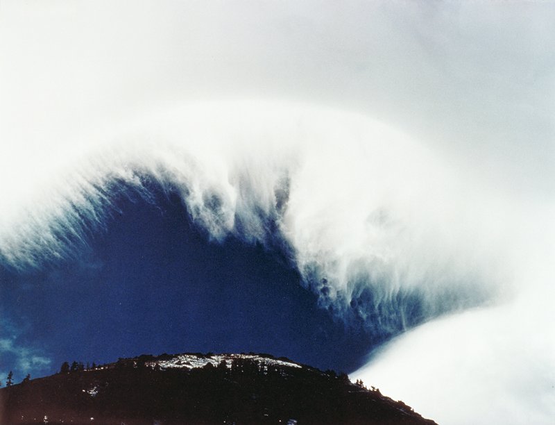 Cloud Over Mountain, Colorado, Paul Chesley, 1975