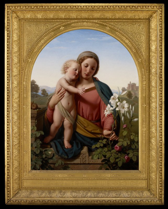  Gleizes、MADONNA AND CHILD Madonna and Child, Franz Ittenbach | Mia