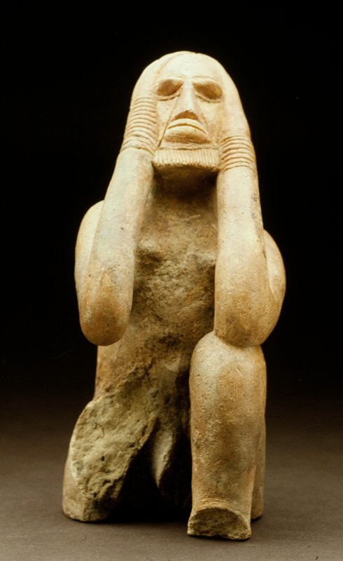Seated Figure, c. 1200–1400