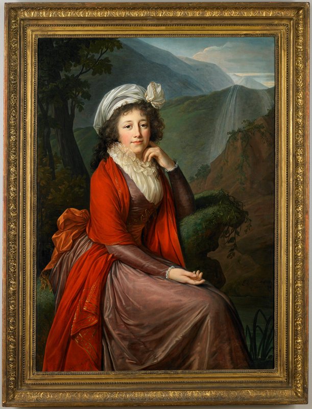 Portrait of Countess Maria Theresia Bucquoi, née Parr, Elisabeth Louise Vigée-Le Brun, 1793
