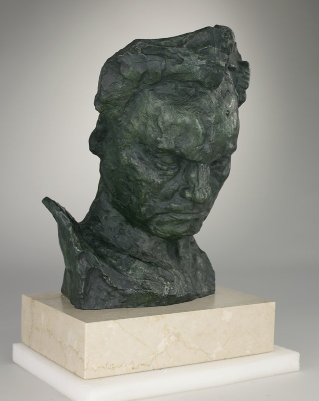 Head of Beethoven, Emile Antoine Bourdelle, modeled 1905