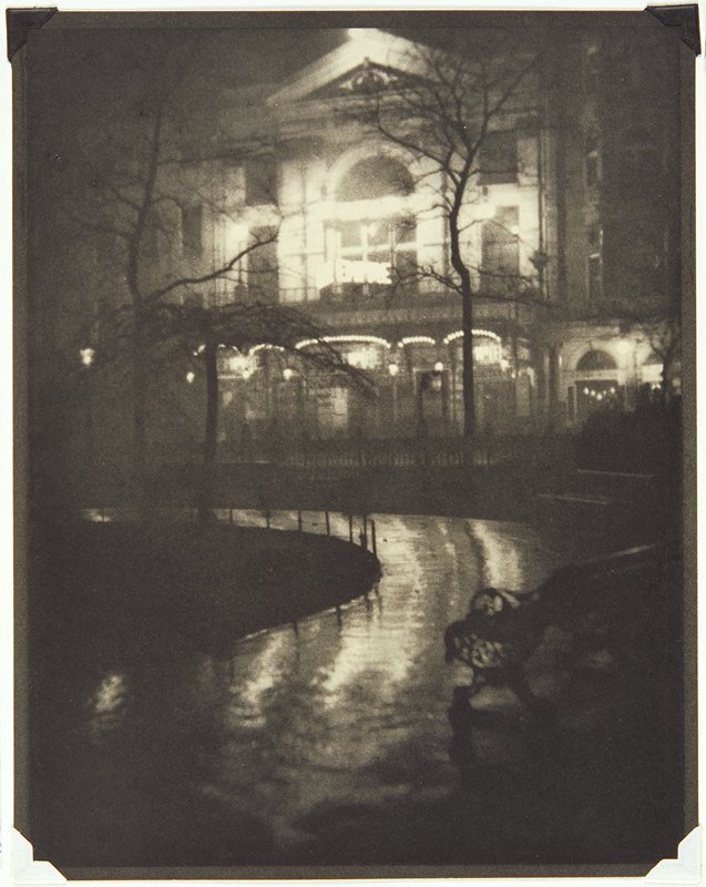 Leicester Square, Alvin Langdon Coburn, 1906