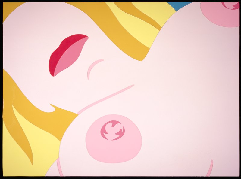 Pink Nude Banner, Tom Wesselmann, 1976