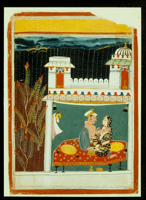 Lovers, Malwa School, c. 1675