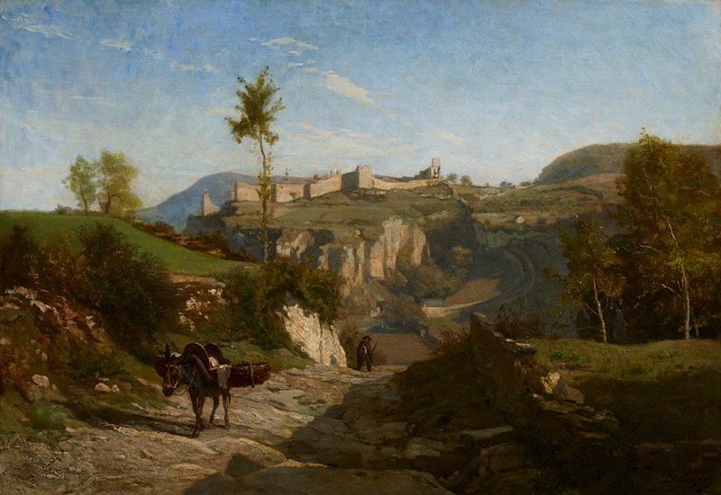 Landscape near Crémieu, Charles-François Daubigny, c. 1849