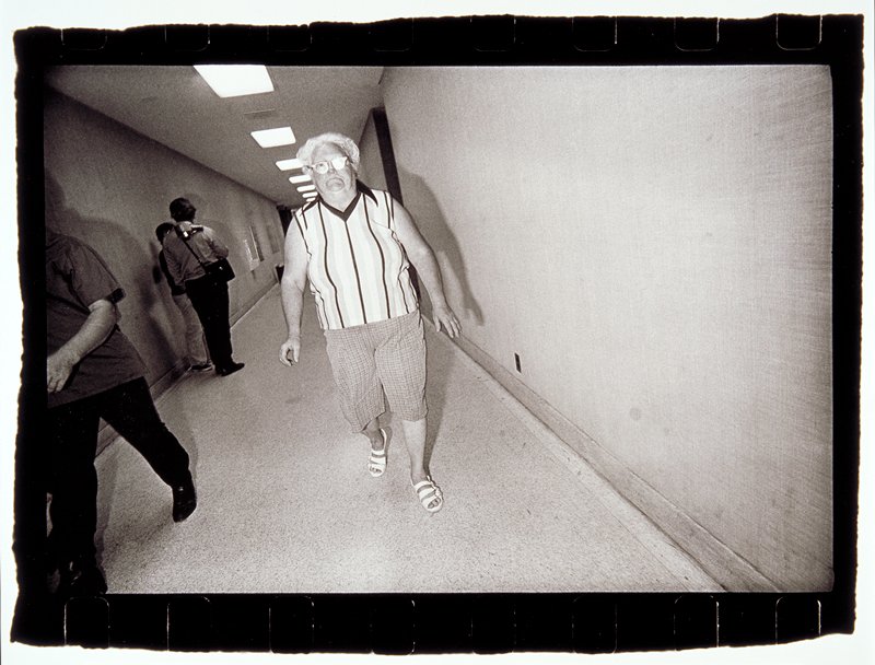 Lady Wrestling Fan, Minneapolis Auditorium, Thomas F. Arndt, 1974