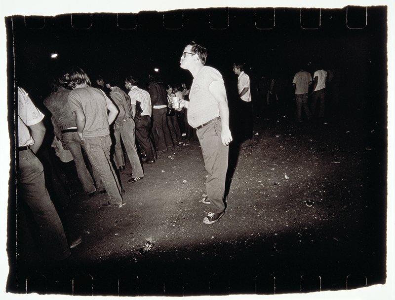 Man at New Brighton Drag Strip, Minnesota, Thomas F. Arndt, 1974