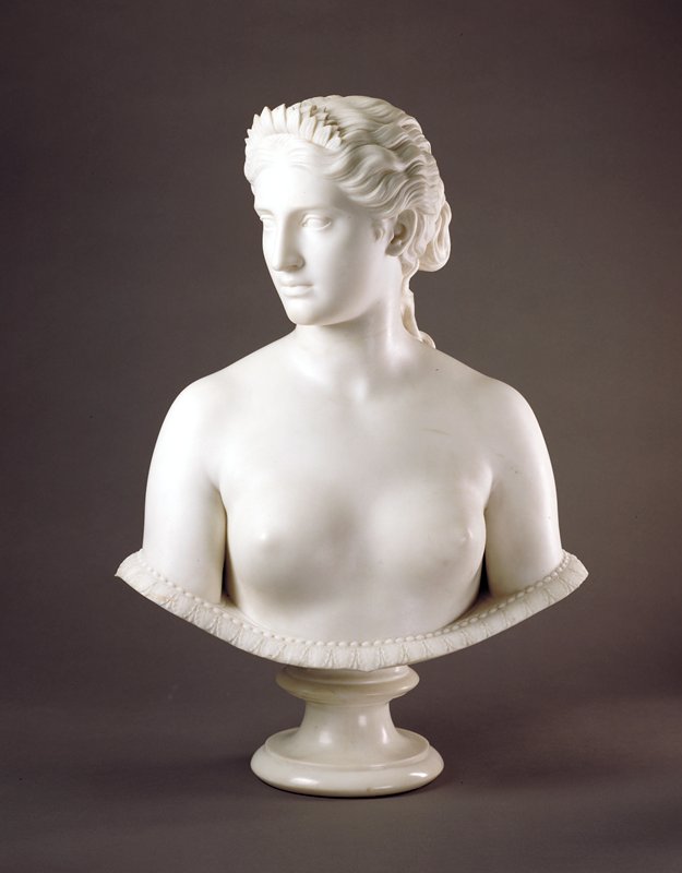 Clytie, Hiram Powers, c. 1868–70
