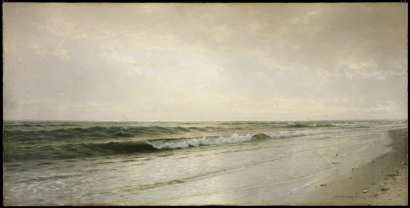 Quiet Seascape, William Trost Richards, 1883