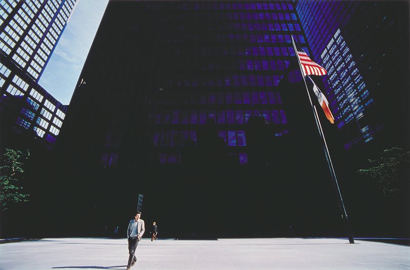 New York, Harry Callahan, 1977