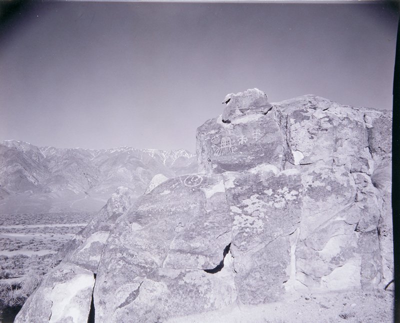 Petroglyphs, Bishop, California, Linda Connor, 1978