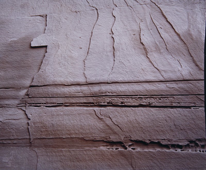 Spiral Petroglyph, Canyon de Chelly, Arizona, Linda Connor, 1978