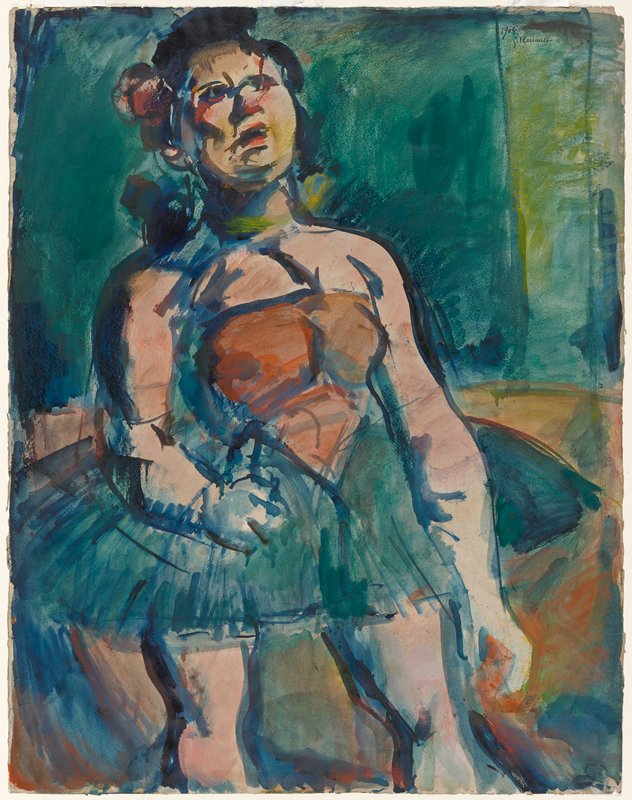 Circus Performer, Georges Rouault, 1906