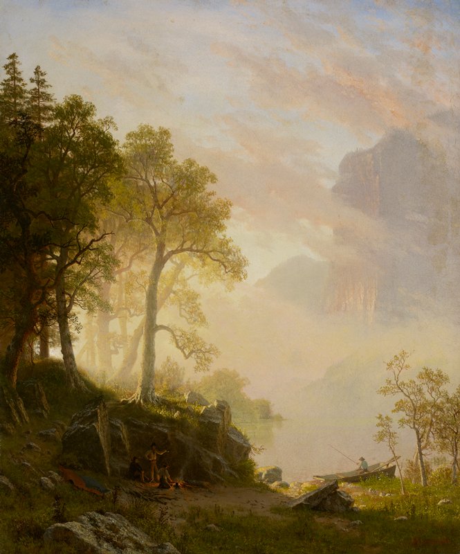 The Merced River in Yosemite, Albert Bierstadt, 1868