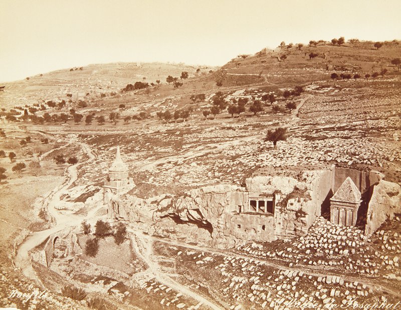 Vallée de Josaphat, Félix Bonfils, 1870–79