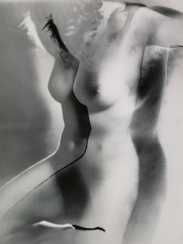 Nude Double Profile [Akt Komposition], Heinz Hajek-Halke, c. 1930