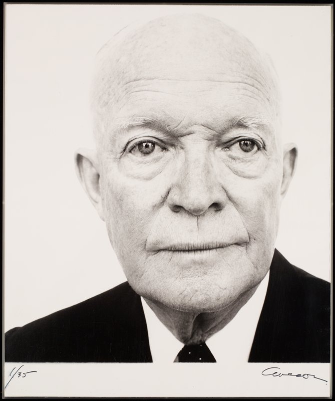 Dwight David Eisenhower, President of the United States, Richard Avedon, 1964