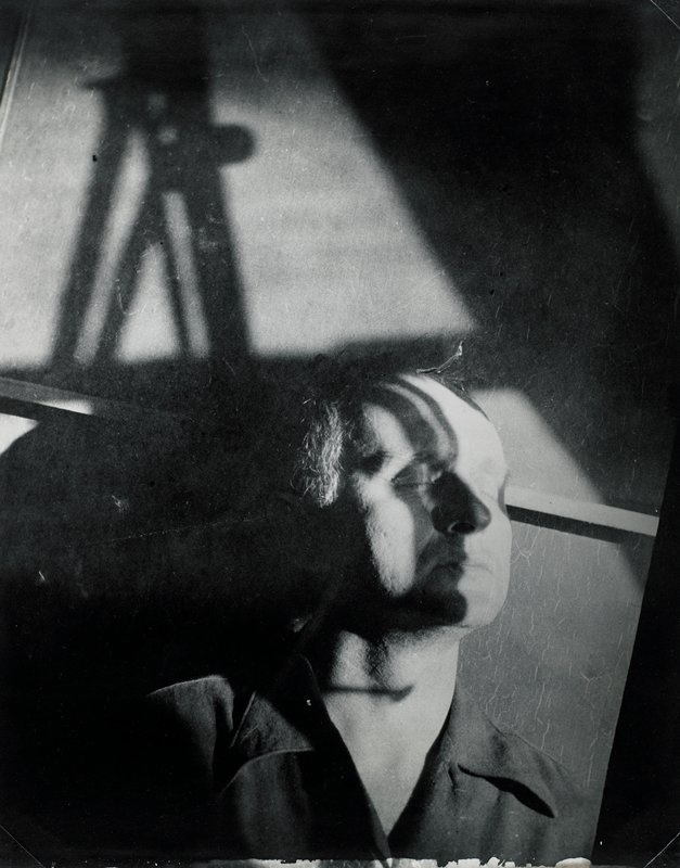 Self-Portrait, St. Mark’s Place, Val Telberg, c. 1947