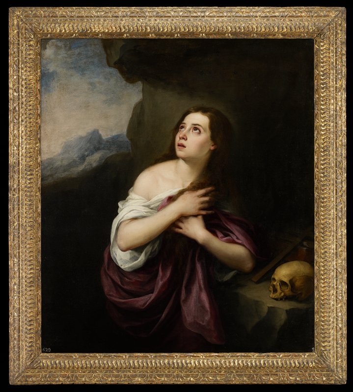 Penitent Magdelene, Bartolomé Esteban Murillo, c. 1650–65