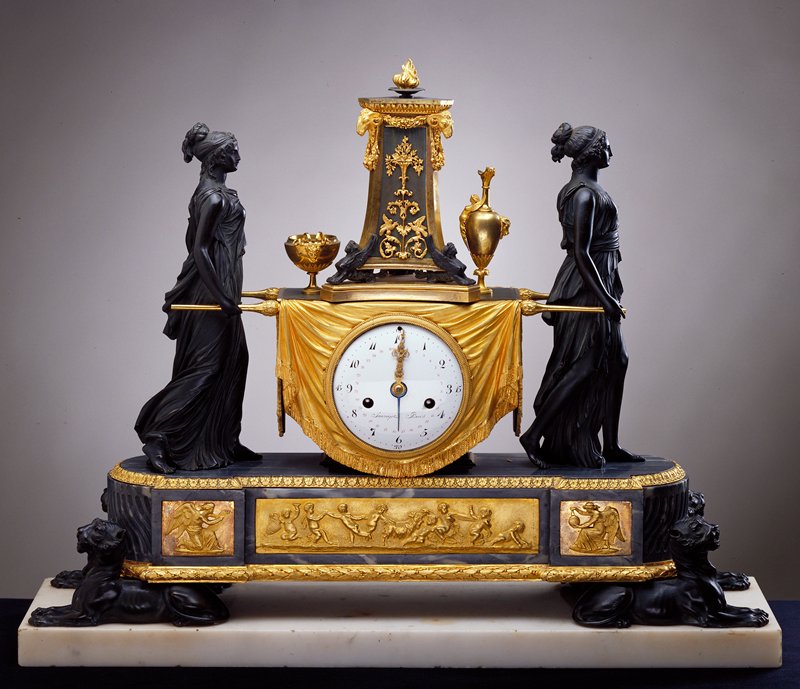 Clock with vestals, Pierre-Philippe Thomire; Manufacturer