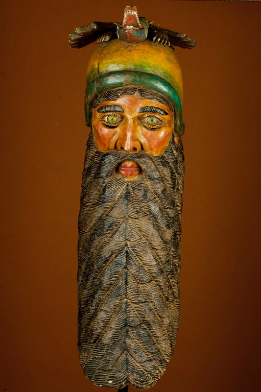 Mask, bearded centurion, early 20th century