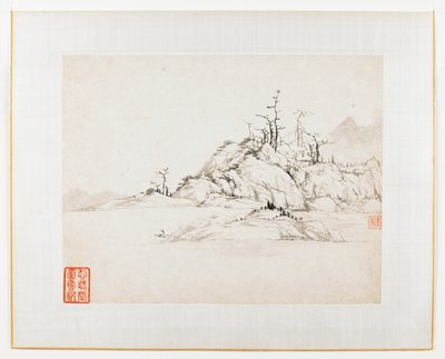 Dokumentasi “Anggota kelompok terkait: Landscape in the Manner of Ni Zan (82.8.2)”. Minneapolis Institute of Art.