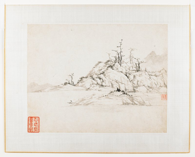 Landscape in the Manner of Ni Zan, Cheng Jiasui, early 17th century