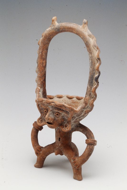 Basket-headed male figure, 3rd century BCE–3rd century CE