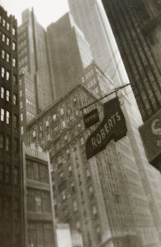 Untitled [shoe sign and buildings], Clarence K. Bros, c. 1945