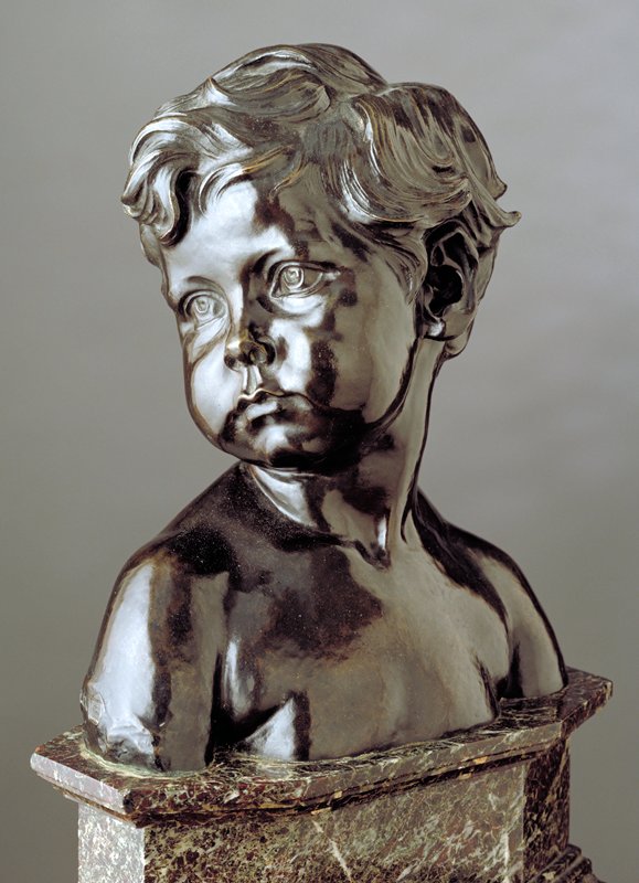 Bust of a Child, Aimé-Jules Dalou, modeled before 1878; c. 1905 (cast)