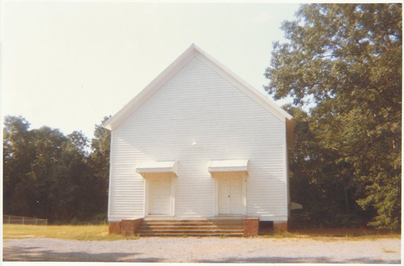 Church Between Greensboro and Marion, Alabama, William Christenberry, 1973