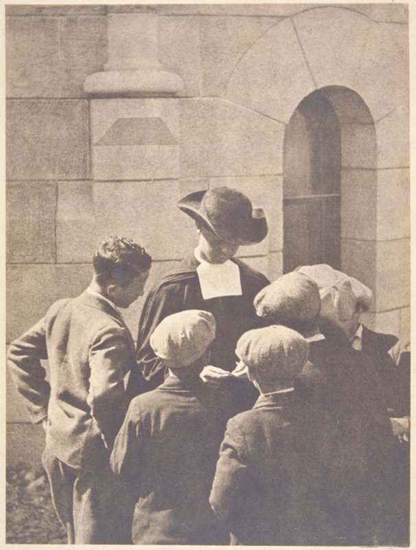 The Lesson, Dr. Carl J. Agrell, c. 1934