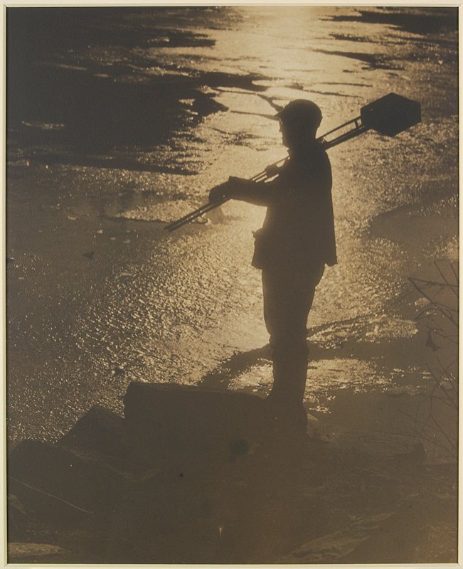 Untitled [man with camera], Albert J. Leigh, 1910–82