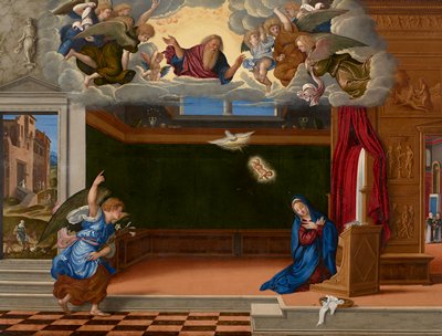 Dokumentasi “The Annunciation”; Oil on panel. Minneapolis Institute of Art.