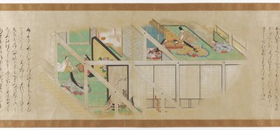 Dokumentasi “A Story of Crickets”; Ink and color on paper. Minneapolis Institute of Art.