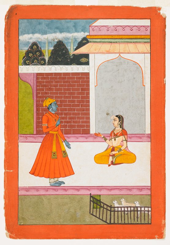 Krishna and Radha, c. 1680
